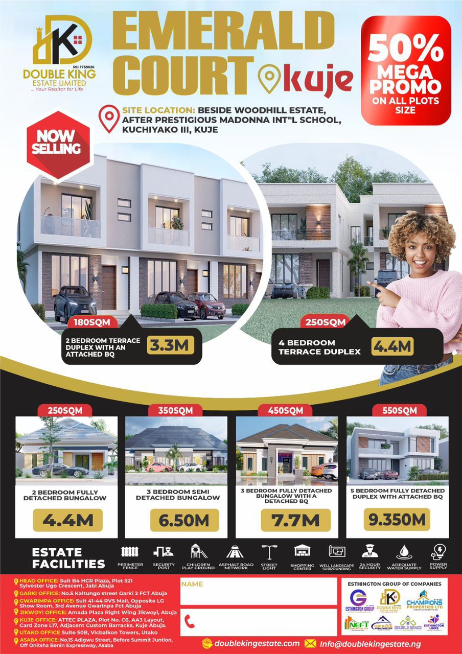 4 Bedroom Terrace Duplex