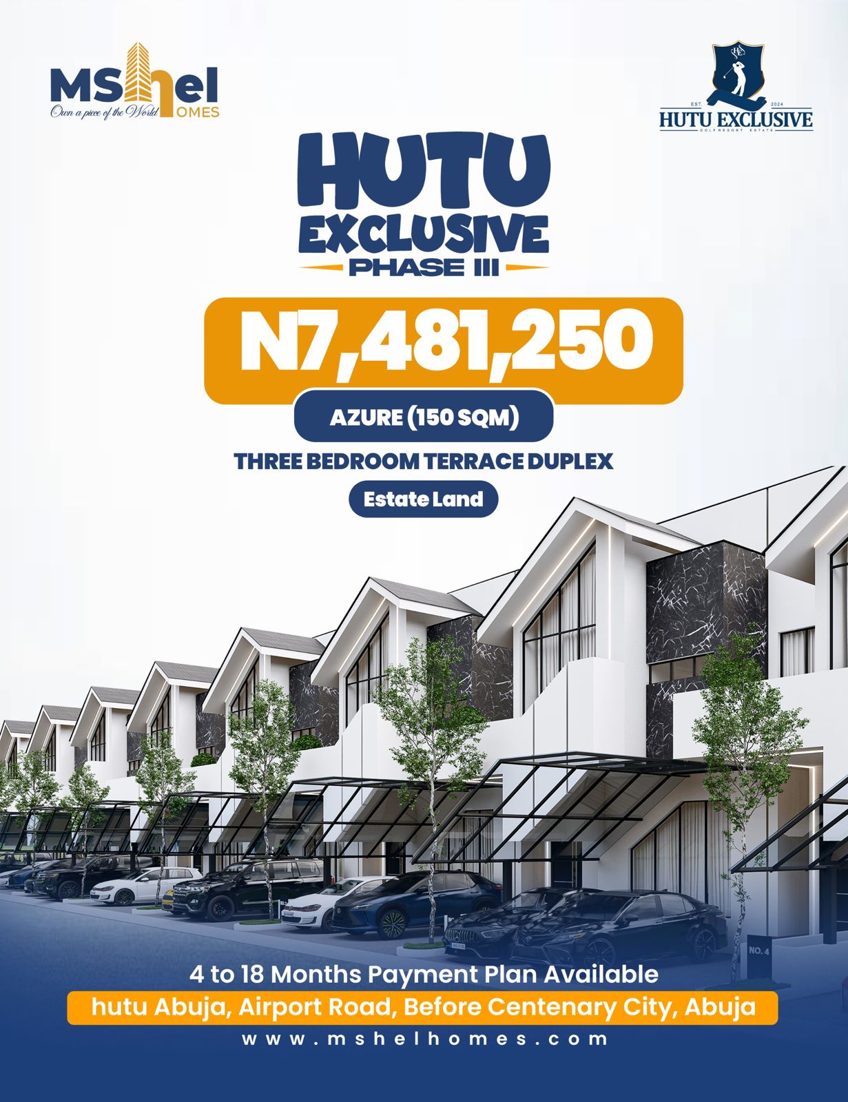 3 Bedroom Terrace Duplex