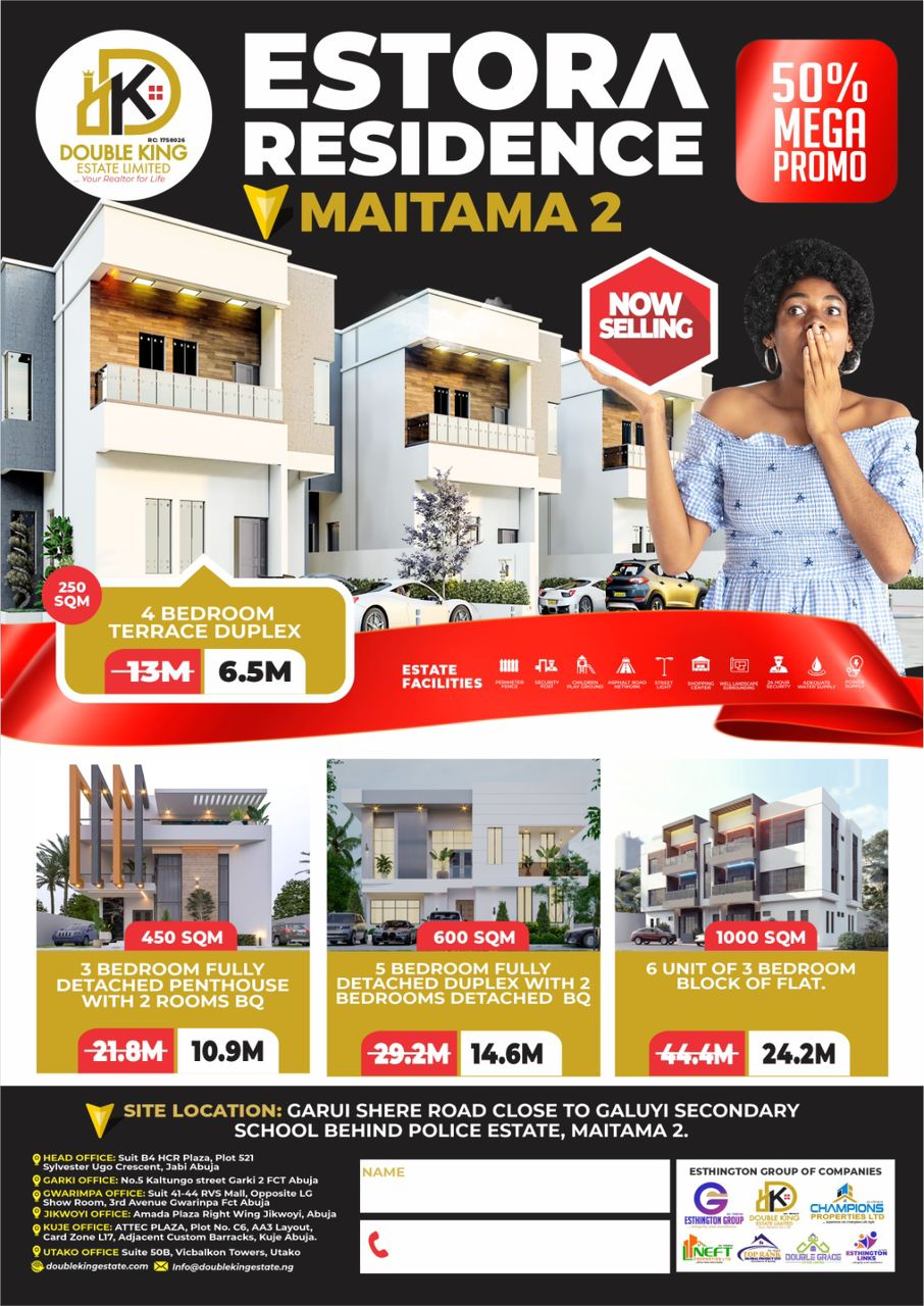 3 Bedroom Terrace Duplex