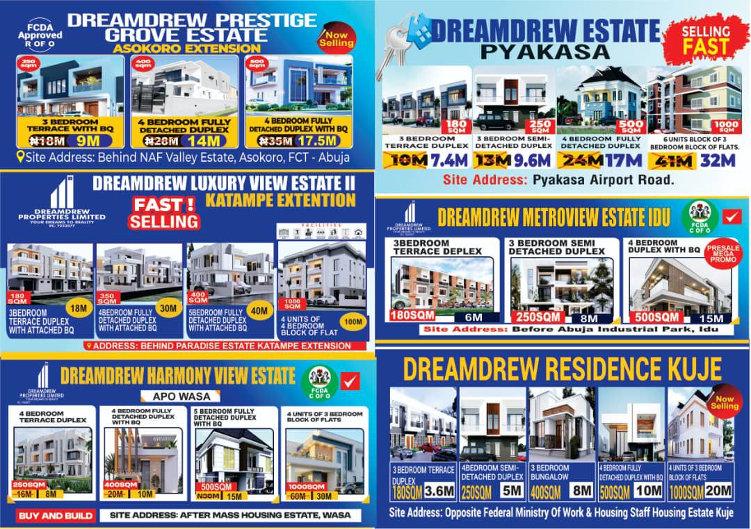 4 Bedroom Fully Detached Duplex